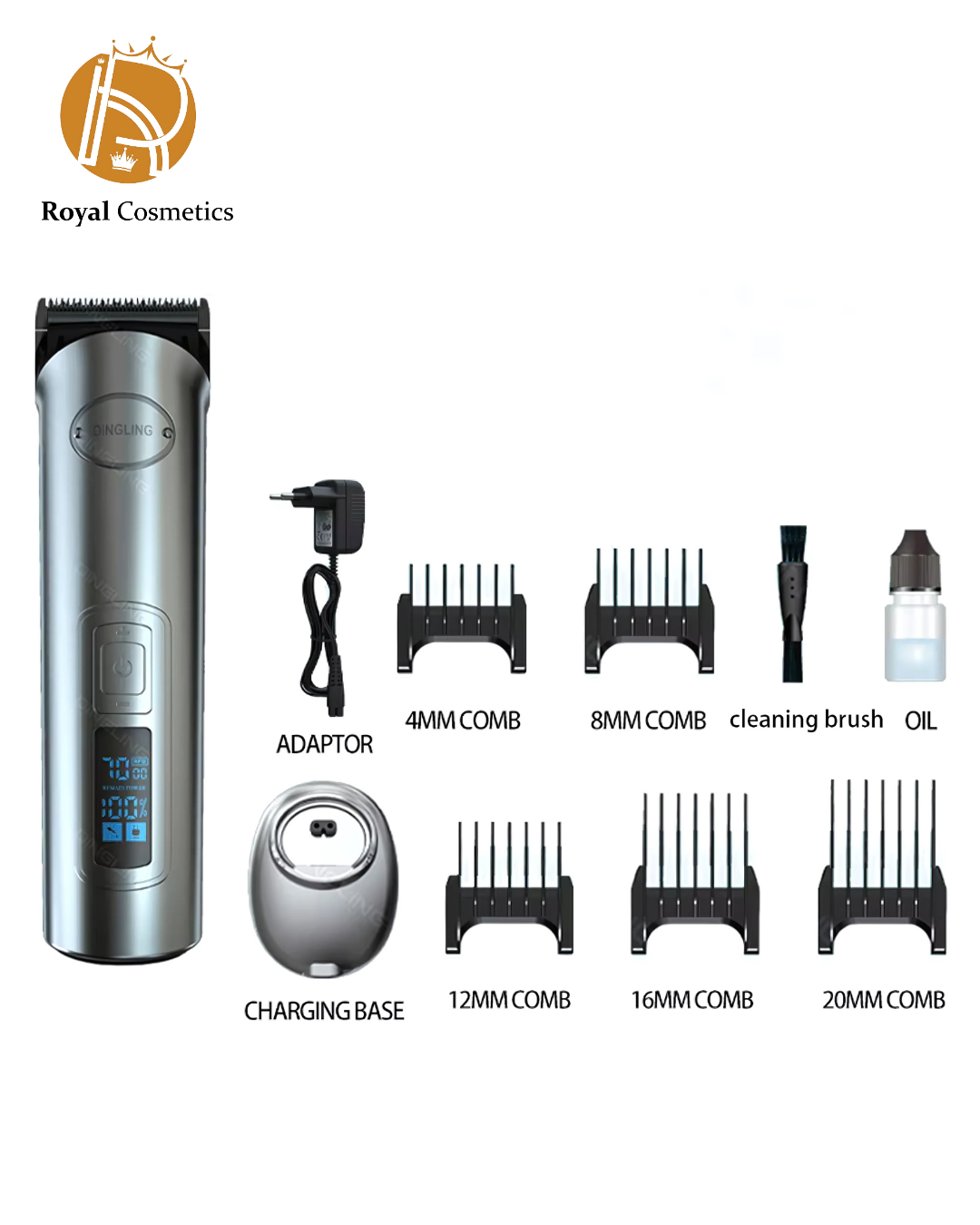 DINGLING RF-696 Professional Hair Clipper