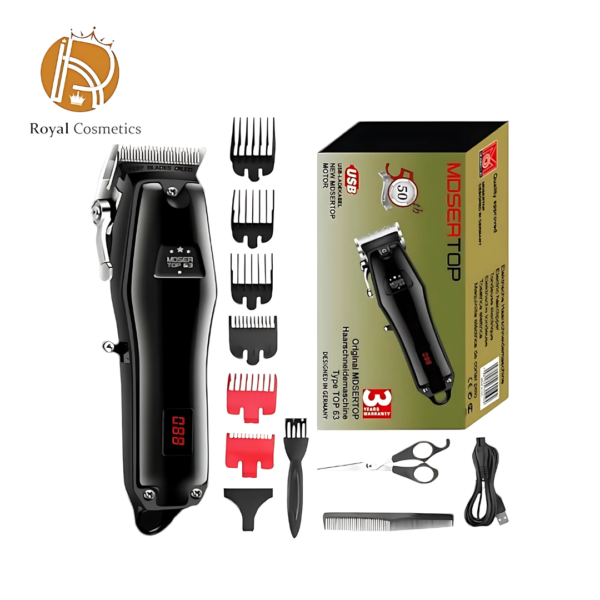 MDSERTOP TOP63 Professional Barber Cordless Hair Clipper KM-TOP63