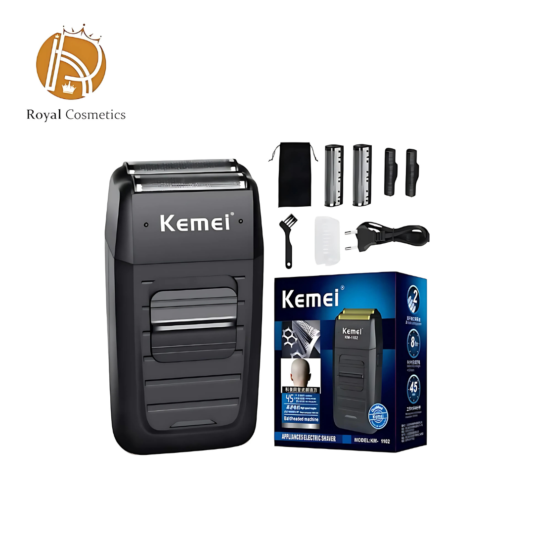 Kemei KM-1102 Rechargeable Cordless Shaver