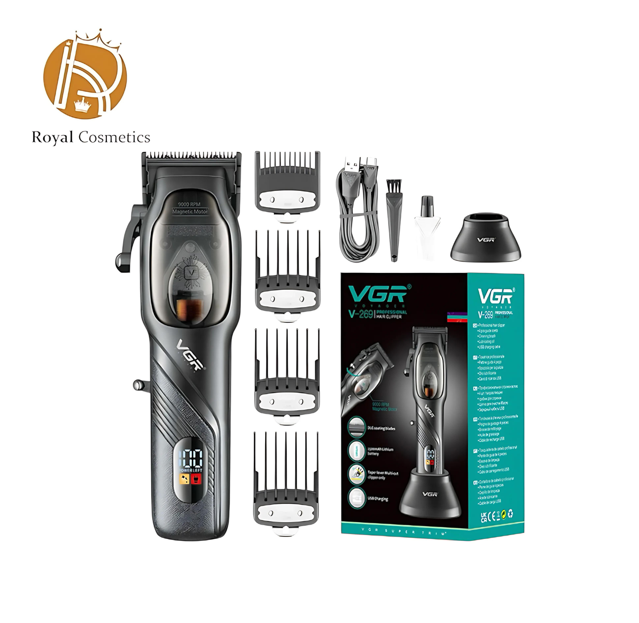 VGR V-269 Professional Hair Clipper