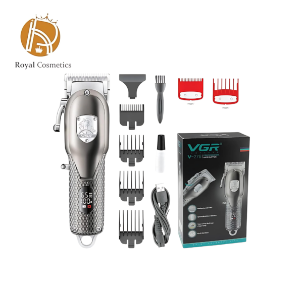 VGR V-276 Digital Display Cordless Hair Clippers