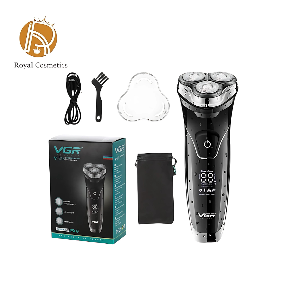 VGR V-318 Premium Cordless Electric Shaver