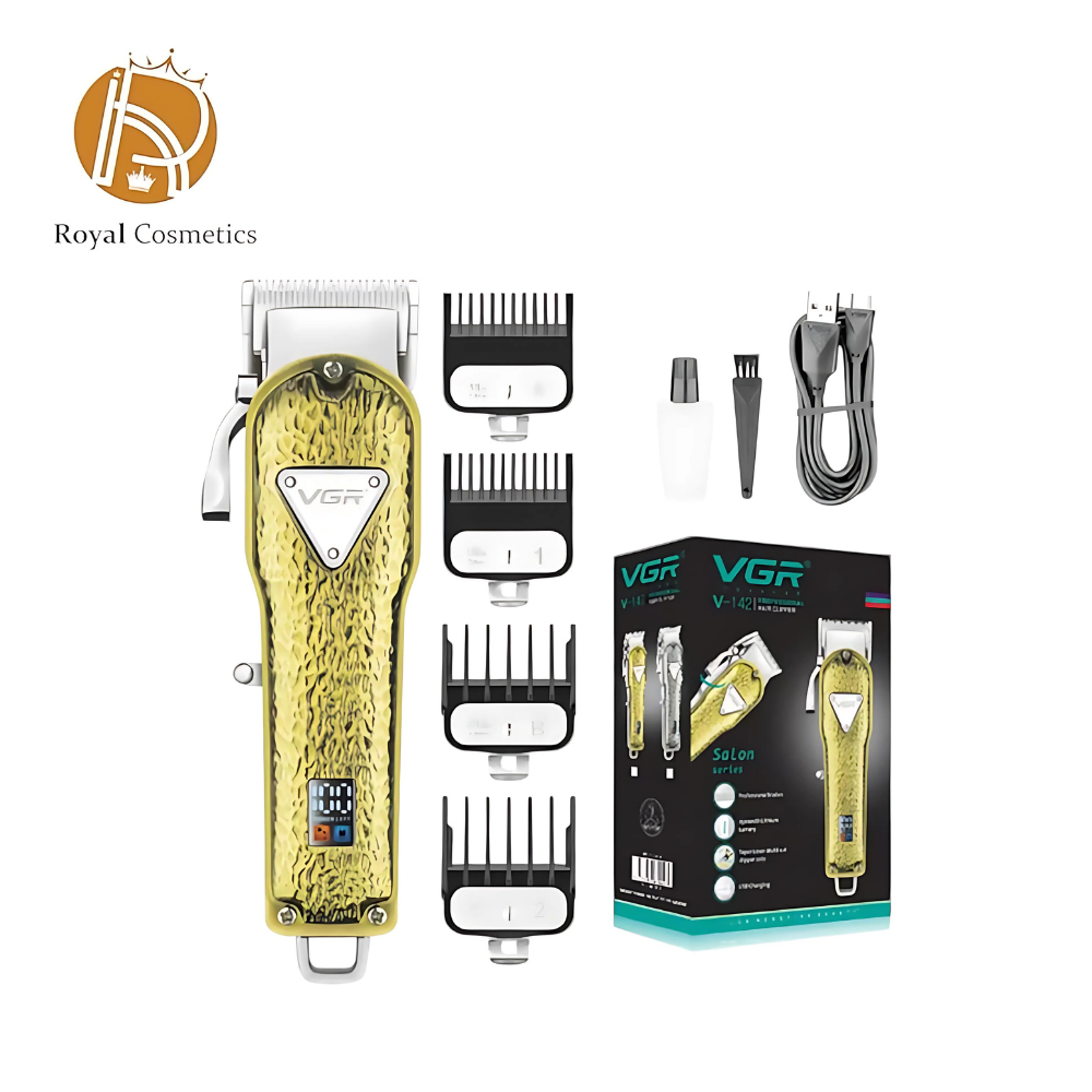 VGR V-142 Metal Barber Hair Cut clipper