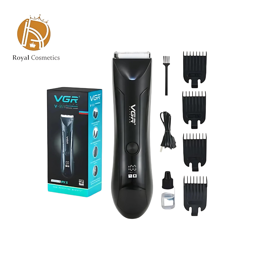 VGR V-951 Rechargeable Portable Head & Body Shaver