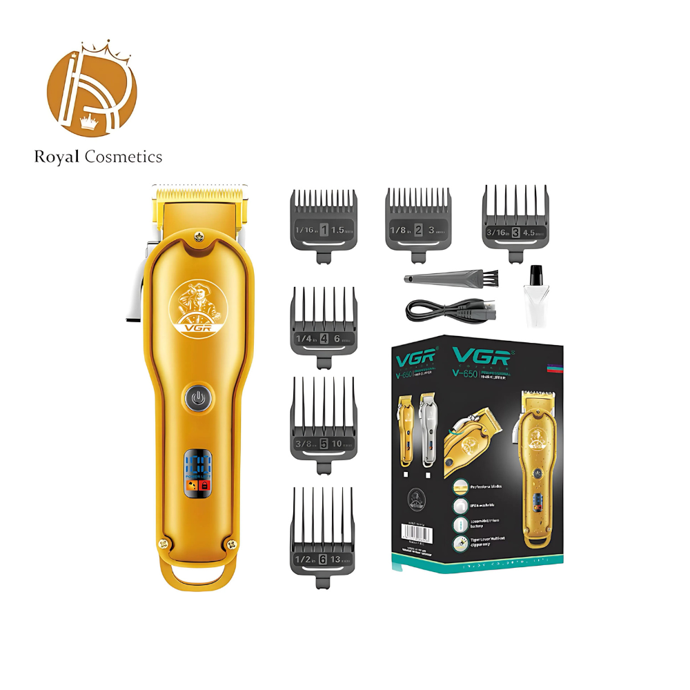 VGR V-650 Professional Rechargeable Barber Clipper