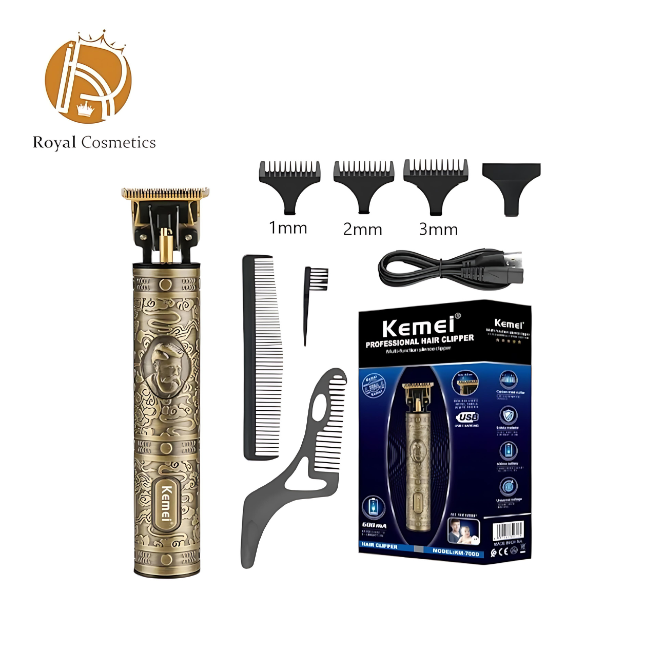 Kemei Professional Retro Hair Clipper KM-700D