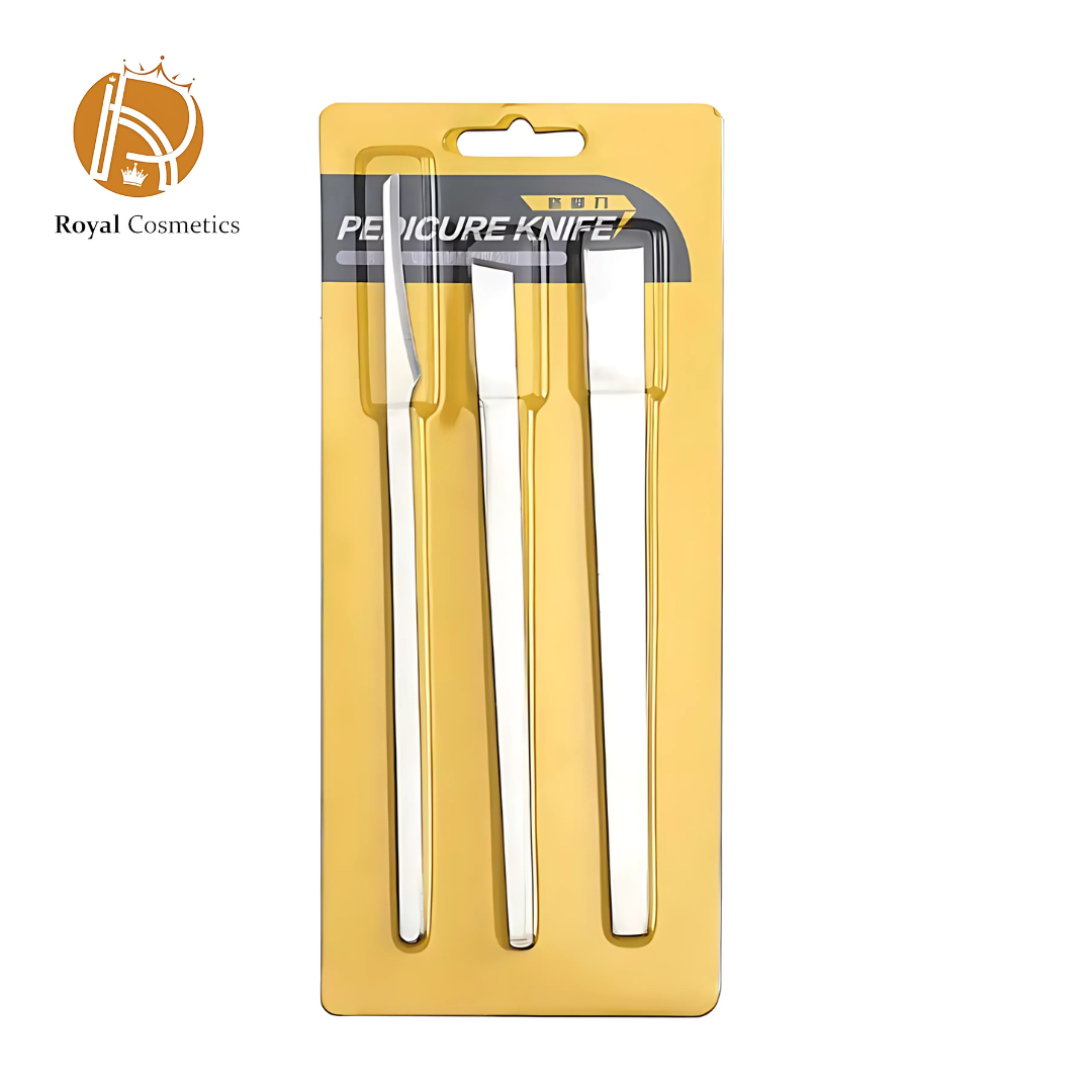 3-Piece Dead Skin Pedicure Knife