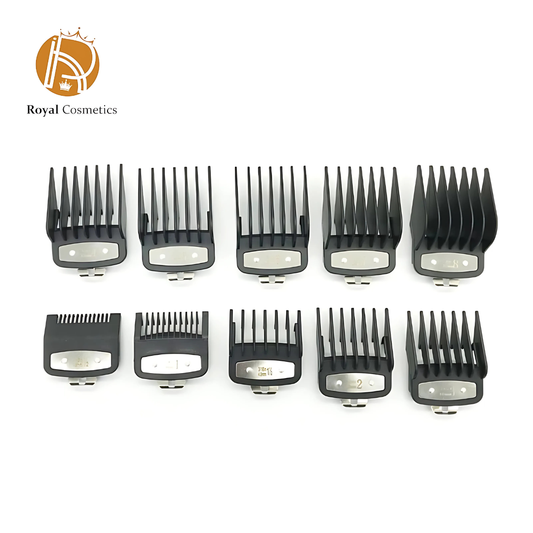 Magnetic Barber Guards Hair Clipper Guide Combs 10Pcs