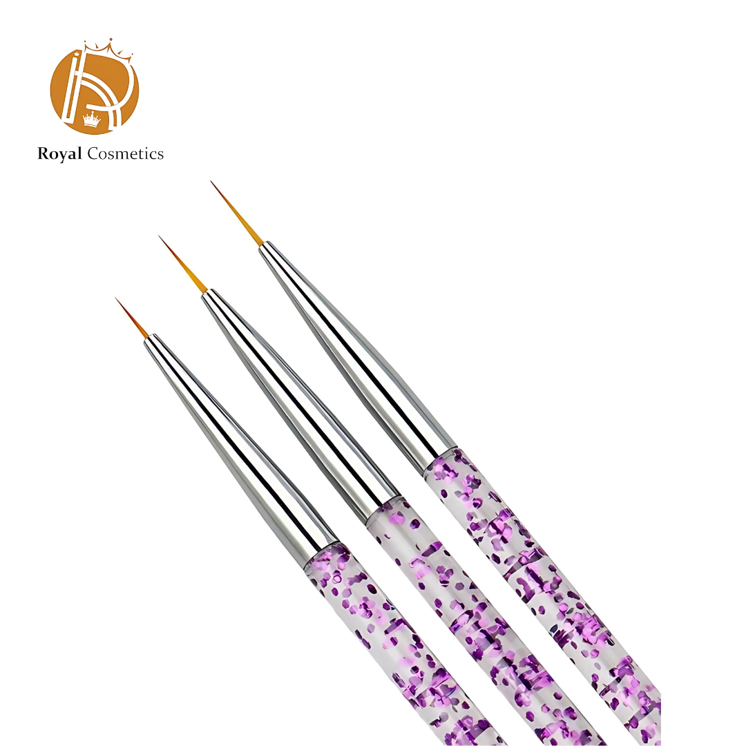 Nail Art Brush Set 3 PCS