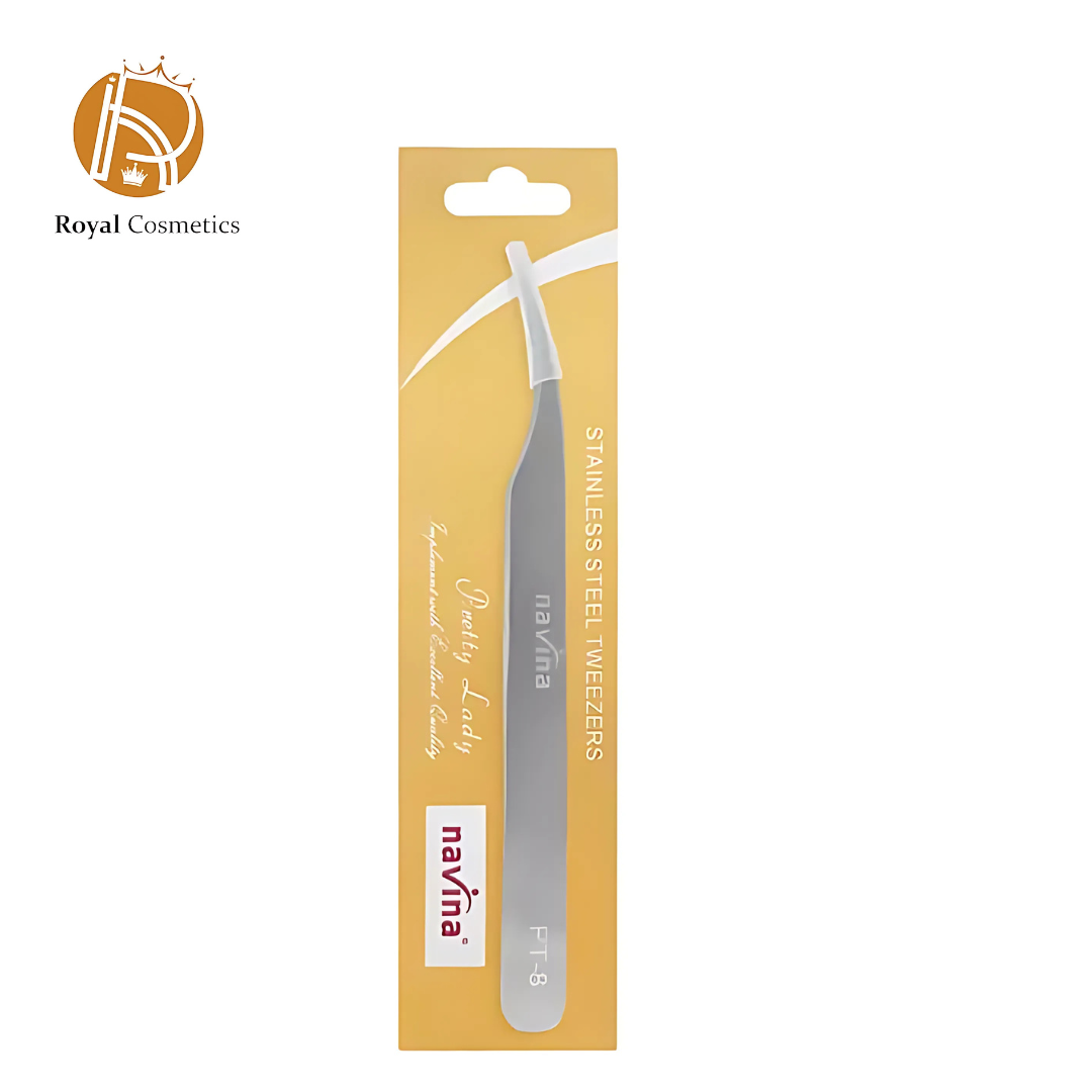 Navina Stainless Steel Tweezers PT-8