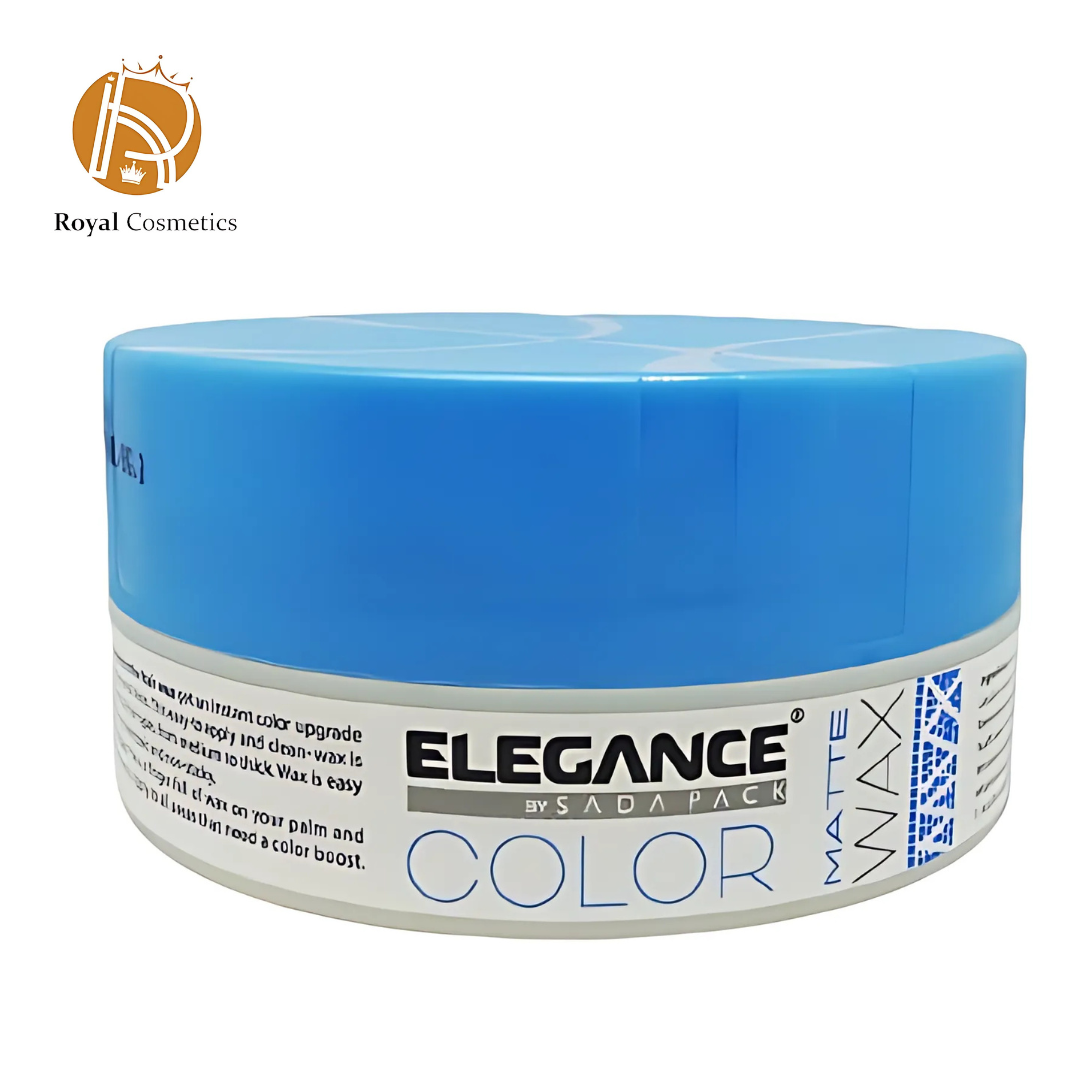 Elegance Hair Color Matte Wax Blue