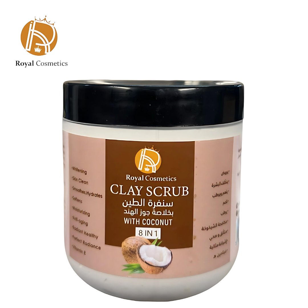 Royal Cosmetics Clay Scrub 8 in 1