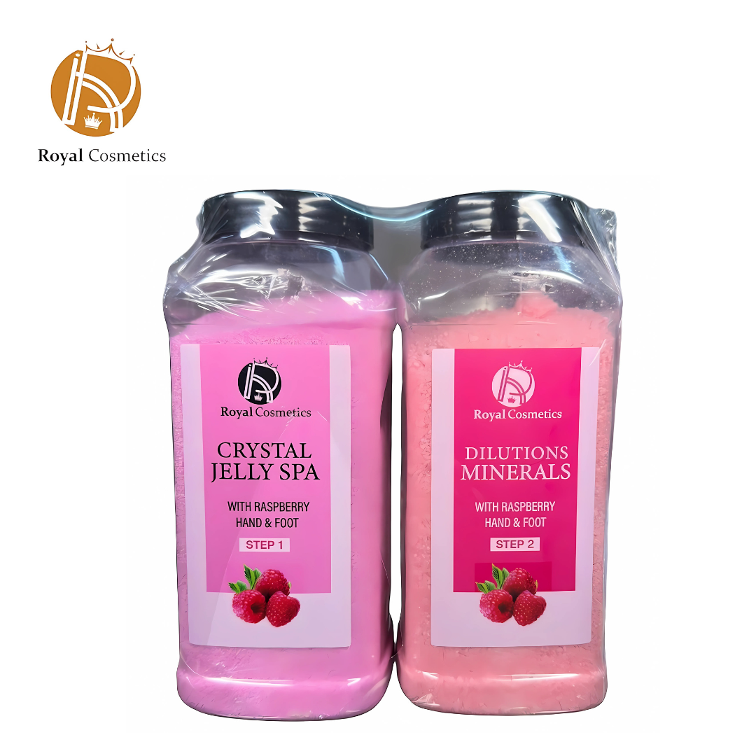 Royal Crystal Jelly Spa with Dilution Minerals Raspberry