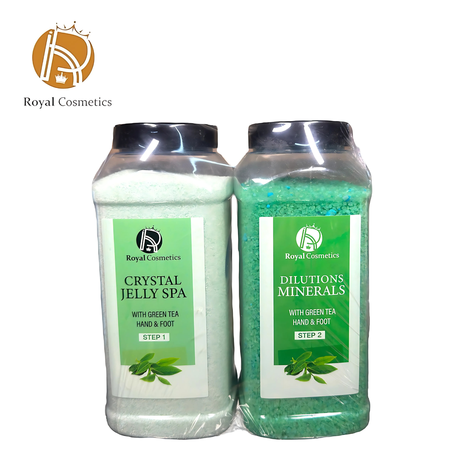 Royal Crystal Jelly Spa with Dilution Minerals Green Tea