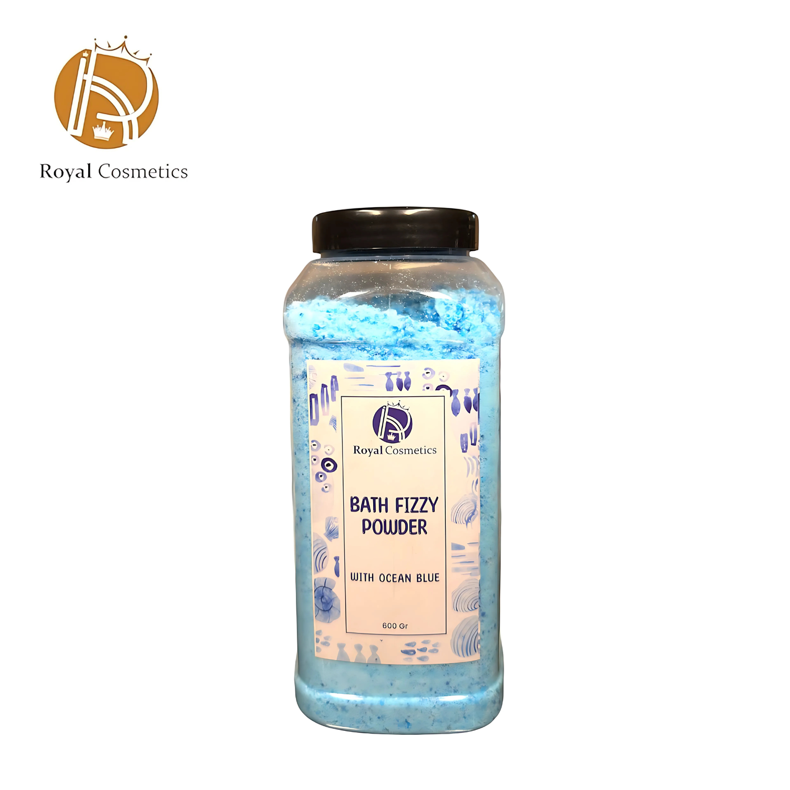 Royal Bath Fizzy Powder with Ocean Blue