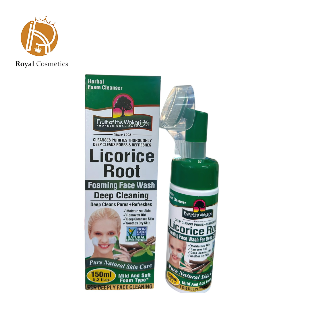 Licorice Root Foaming Face Wash