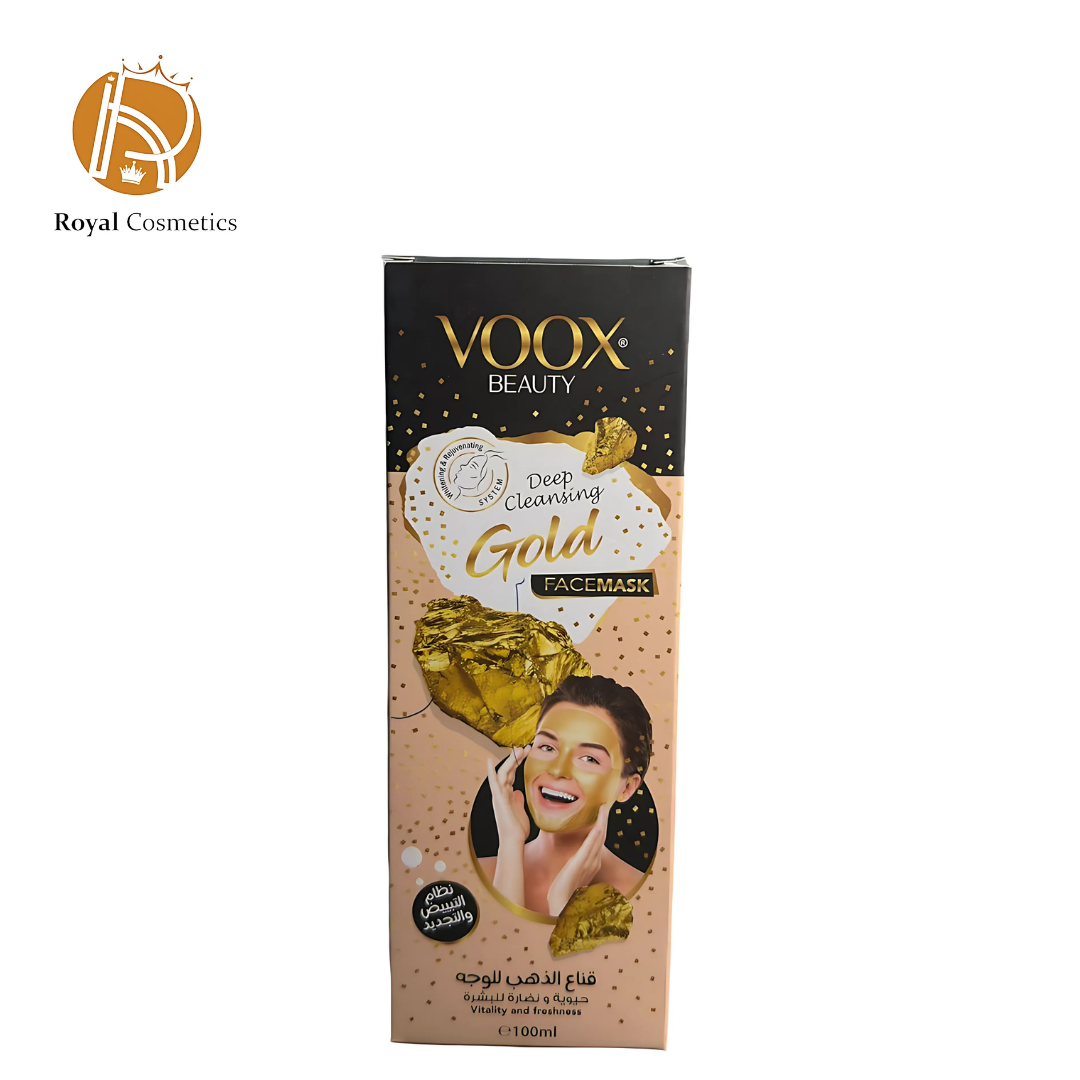 Voox Beauty Deep Cleaning Gold Face Mask