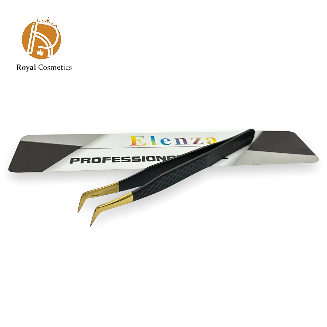 ELENZA Stainless Steel Hard Precision Tweezers