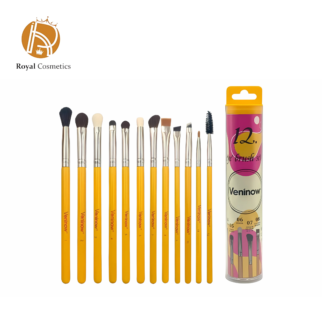 Veninow 12-Piece Eye Brush Set