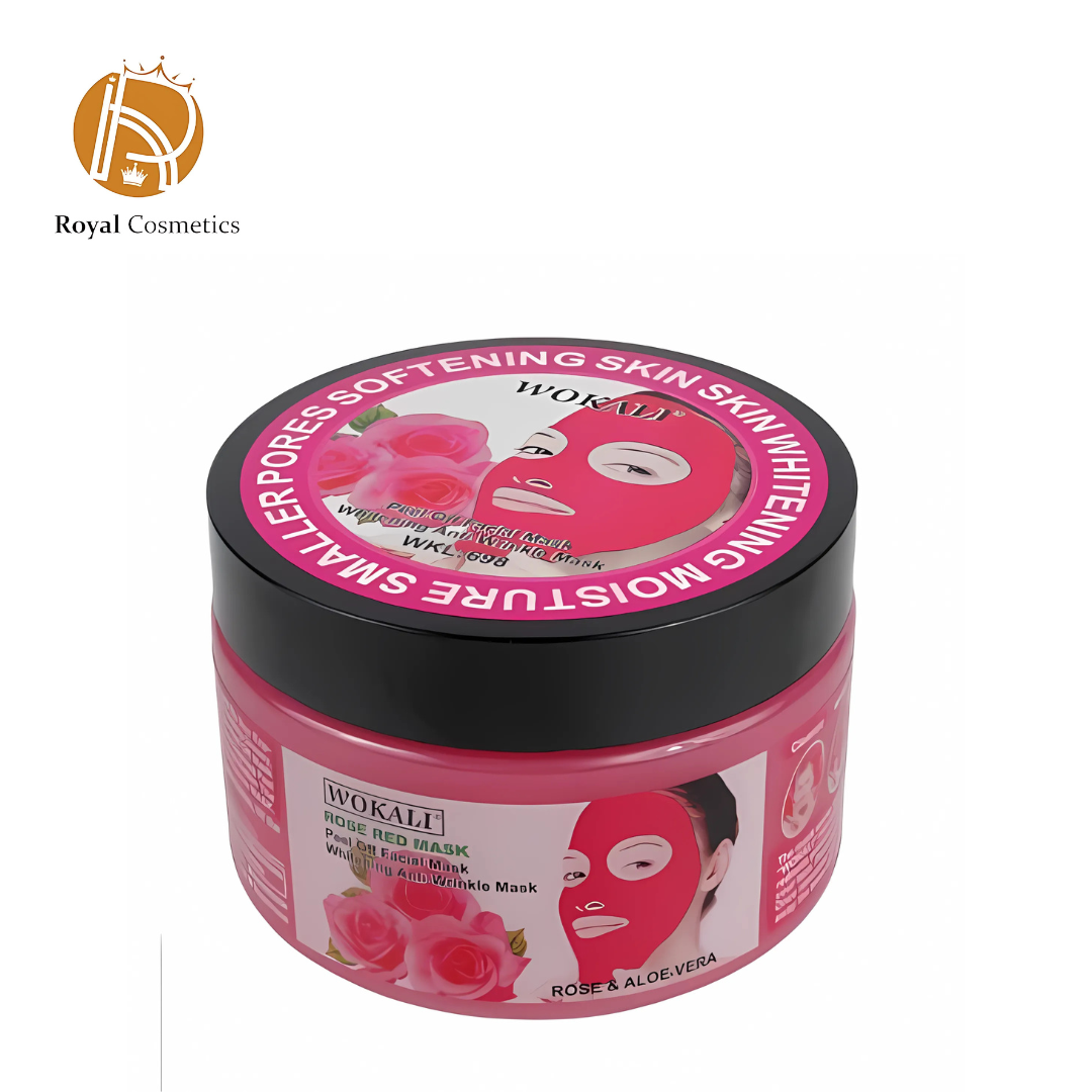Wokali Facial Mask Rose Red
