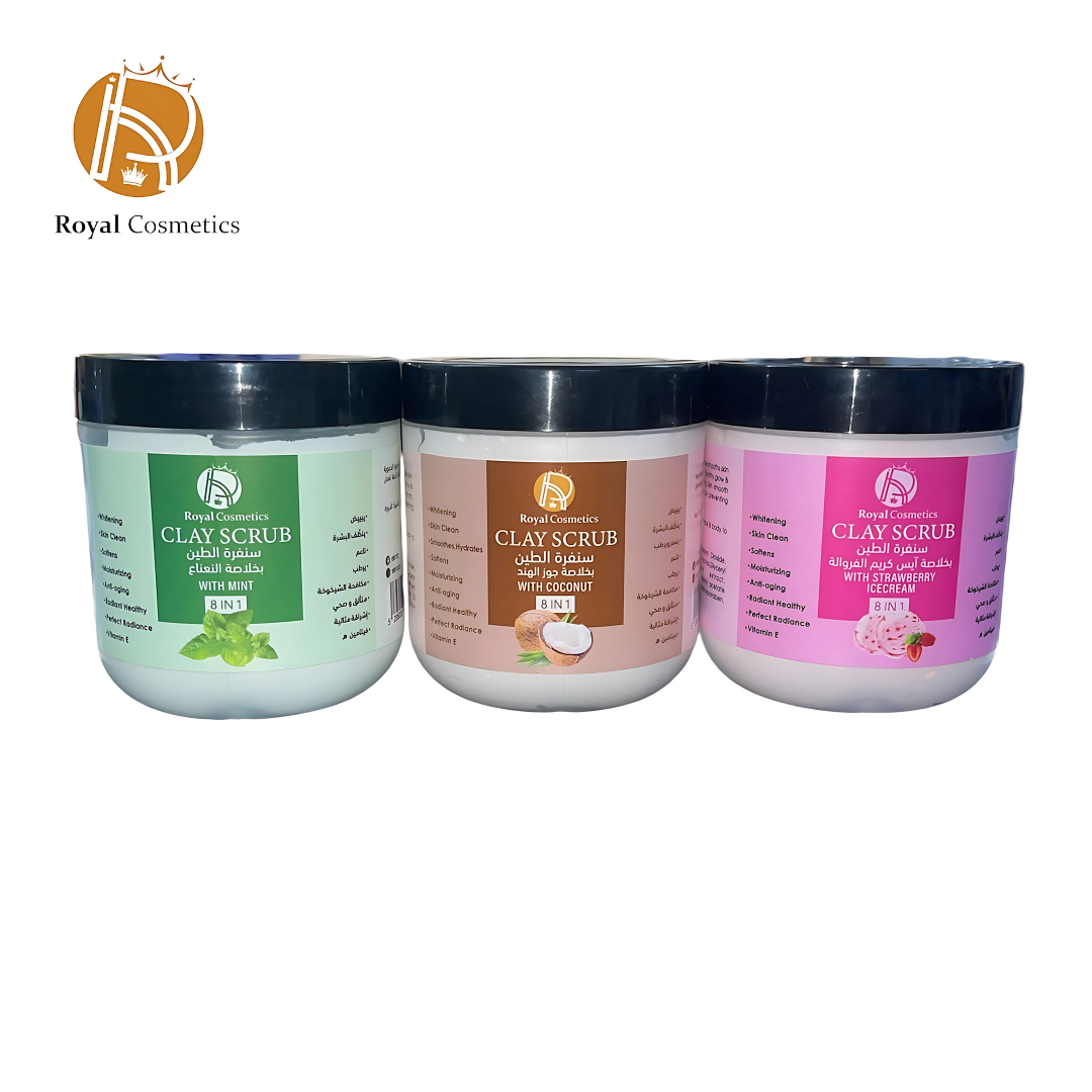 Royal Cosmetics Clay Scrub 8 in 1