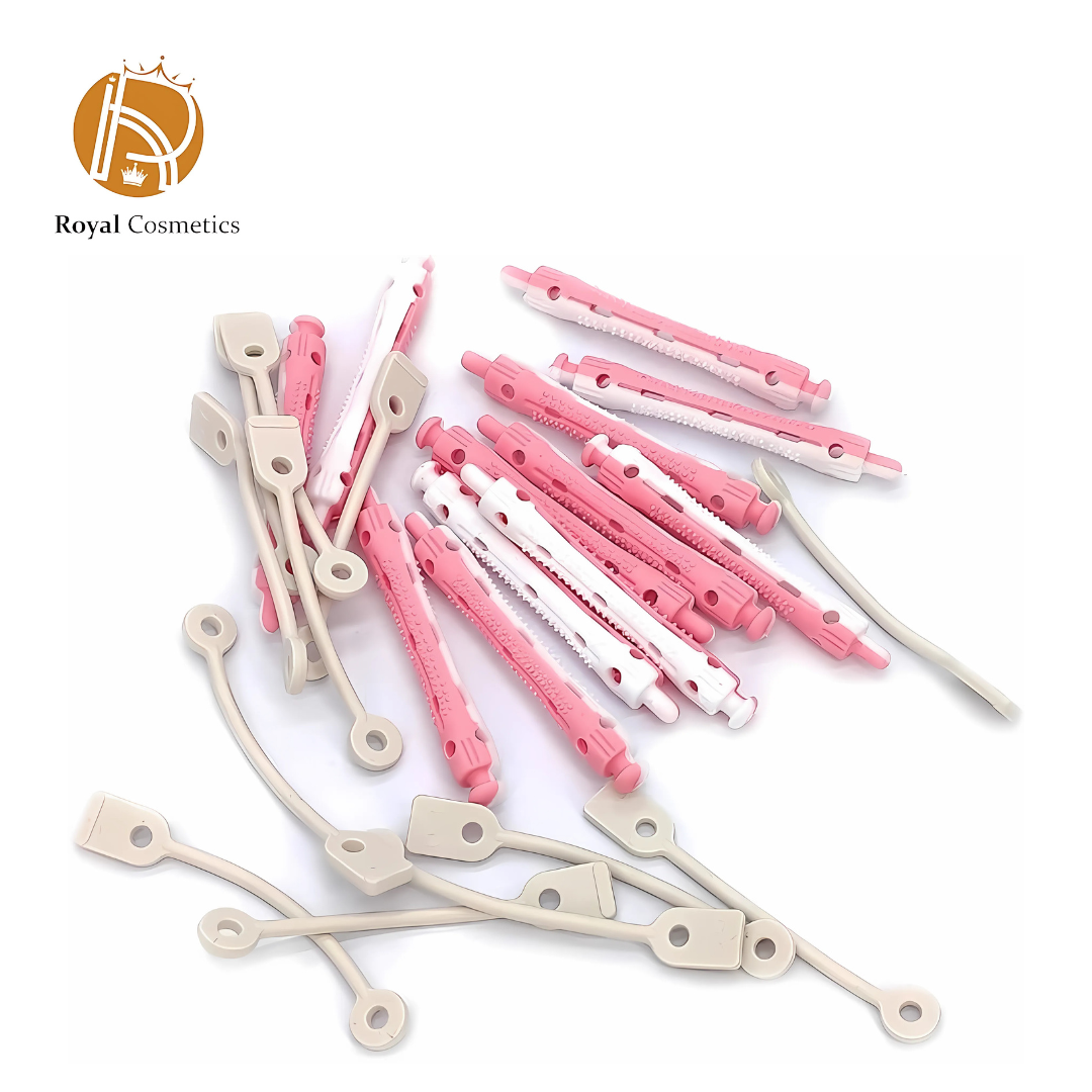 50pcs Pack Women Girl Wave Perm Bars Rods Set