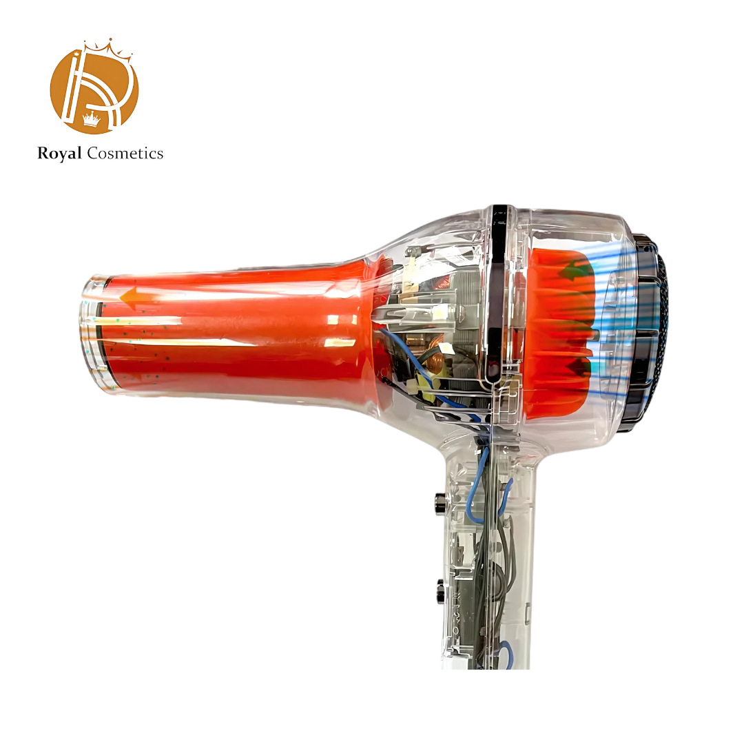 Maxi Professional Transparent Hair Dryer HD-8059