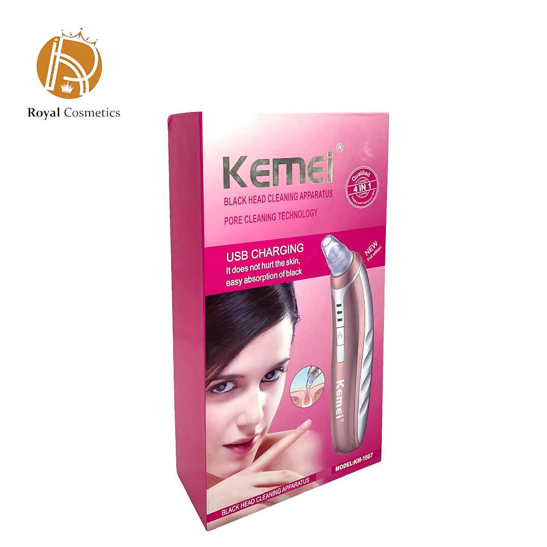 Kemei KM-1867 4-in-1 Blackhead Cleaning Apparatus