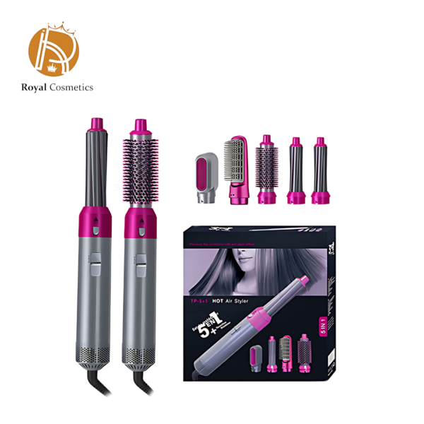 TP-5+1 Hot Air Styler 5-in-1 Hair Dryer Styling Tool