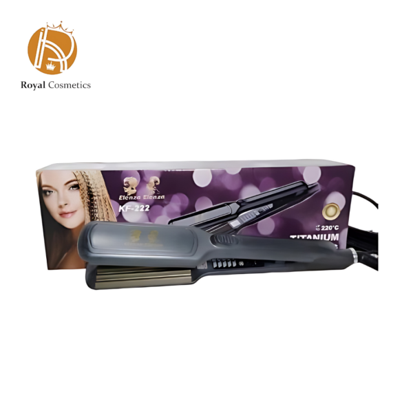 Elenza KF-222 Titanium Hair Crimping Iron