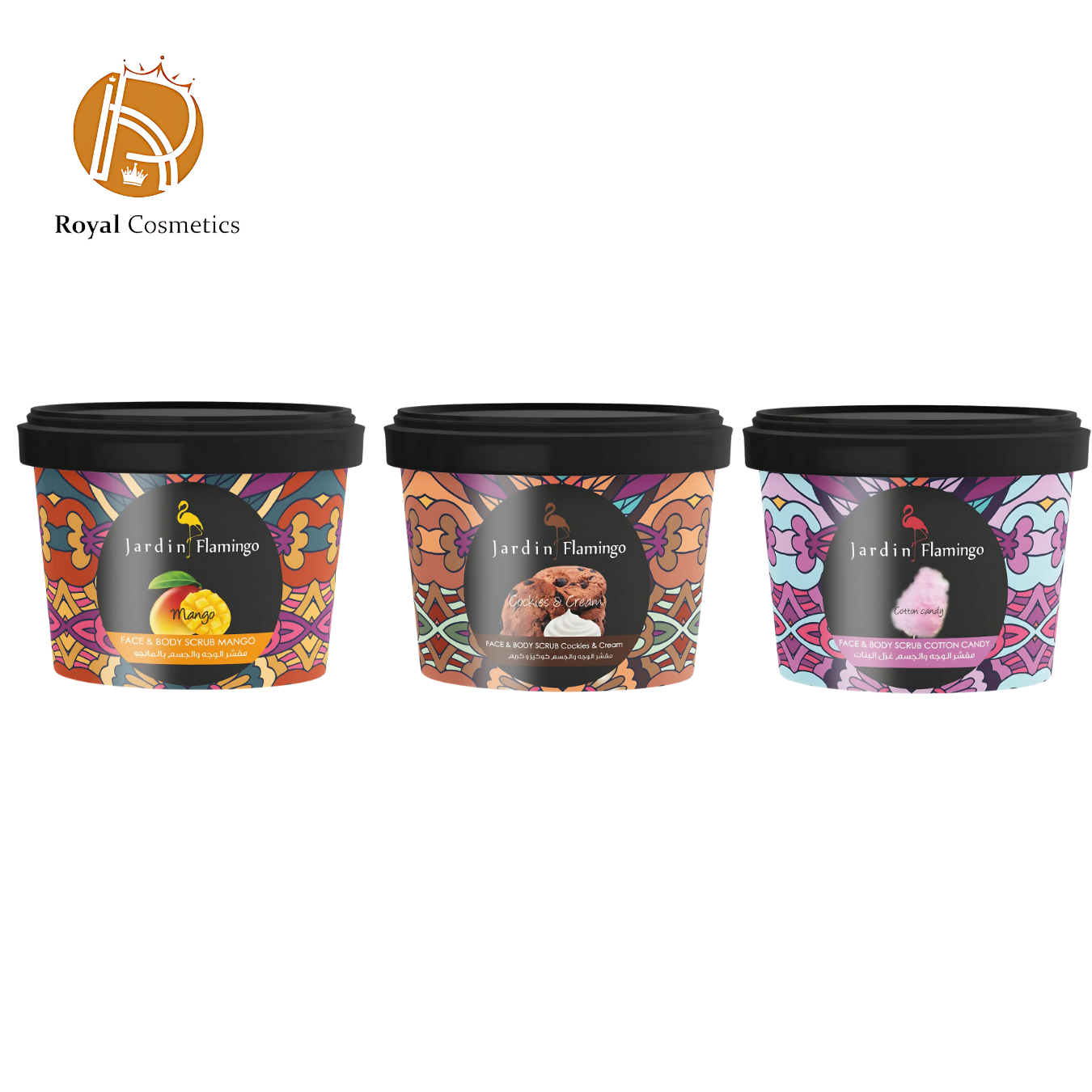 Jardin Flamingo Face & Body Scrub