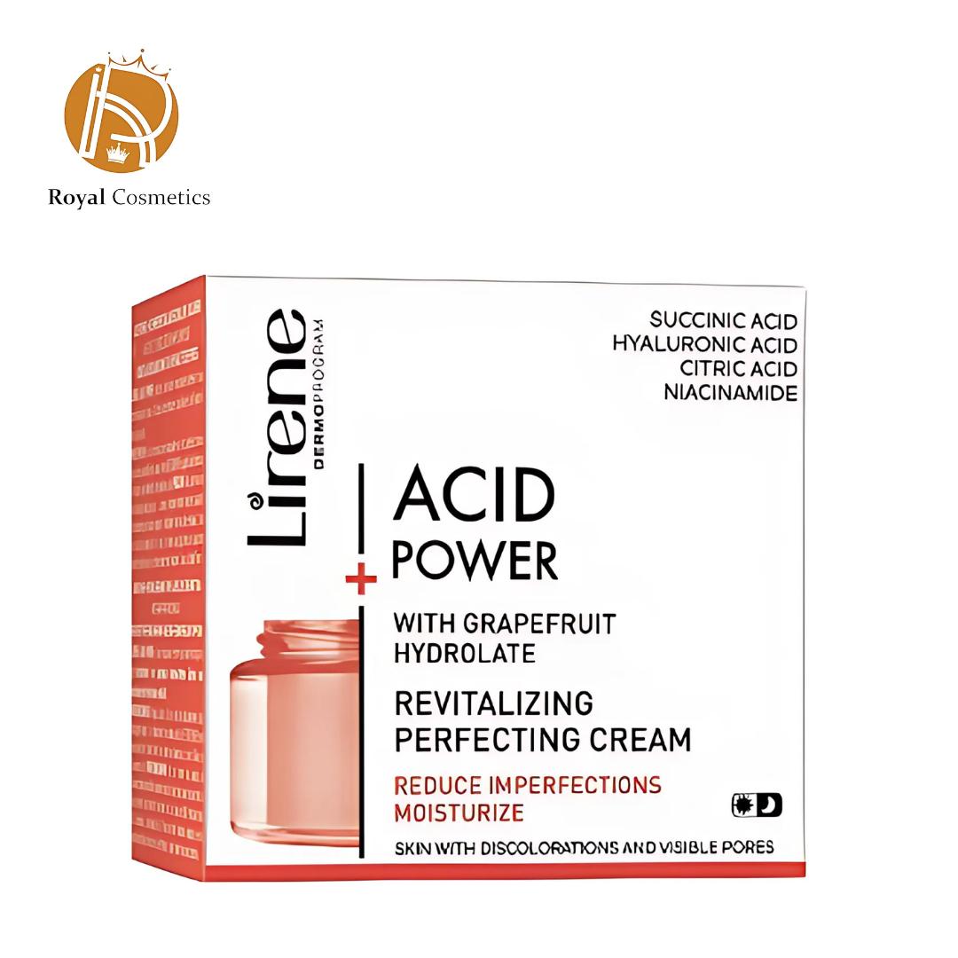 Royal Cosmetics lb Lirene Acid Power Revitalizing Cream 50ml - Elenza Lebanon