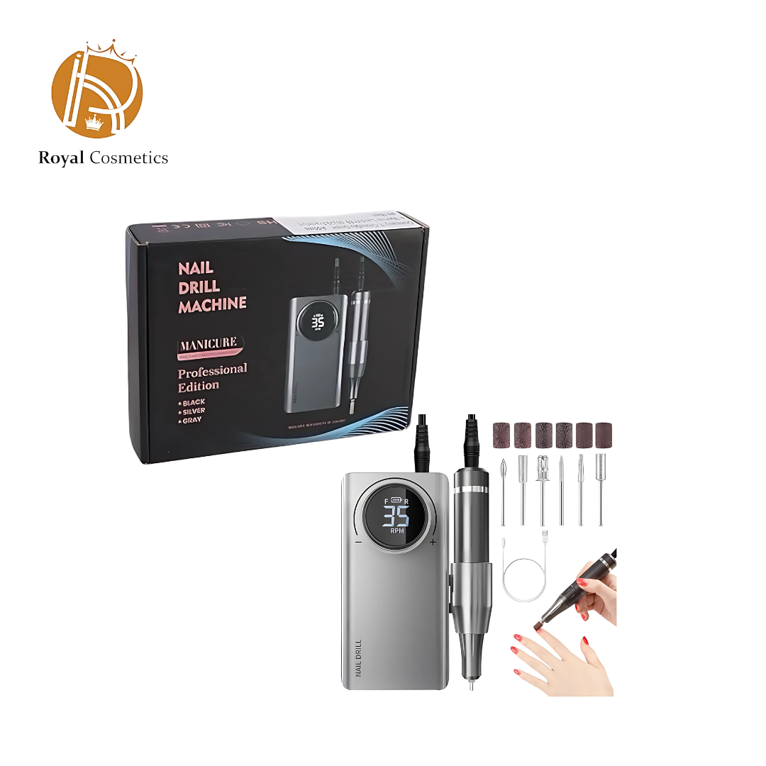 AISEELY 35,000 RPM Rechargeable Electric Nail Drill Set7