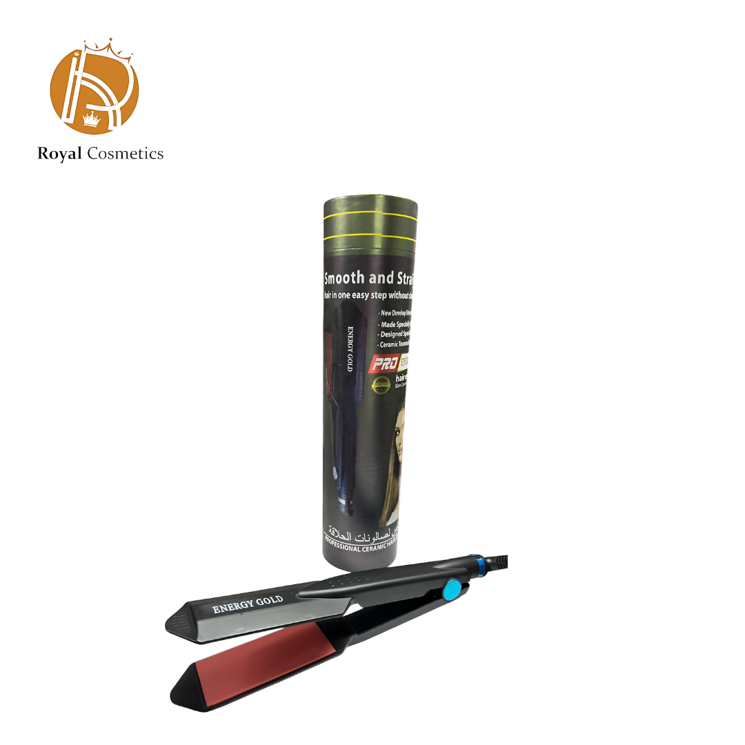 Pro Energy Gold Hair Essentials Slim Ceramic Straightener