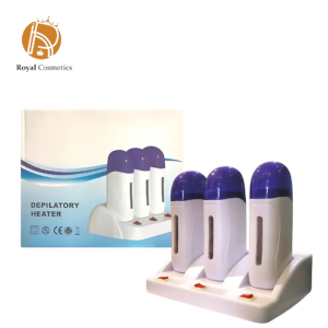 Depilatory Heater Triple Wax Roll Heater with 40W Stand