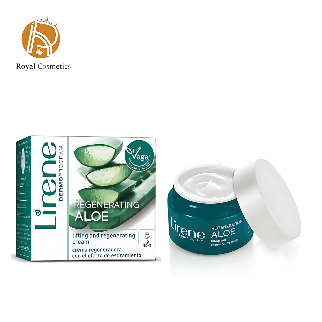 Lirene Regenerating Aloe and Karite Butter Lifting Day and Night Cream 50ml