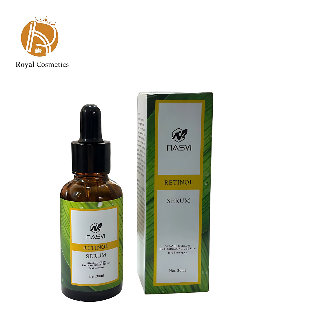 Nasvi Retinol & Vitamin C Serum with Hyaluronic Acid