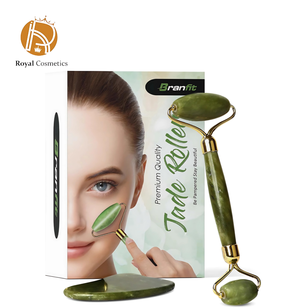 Gua Sha Massage Tool & Jade Roller Skin Care Kit