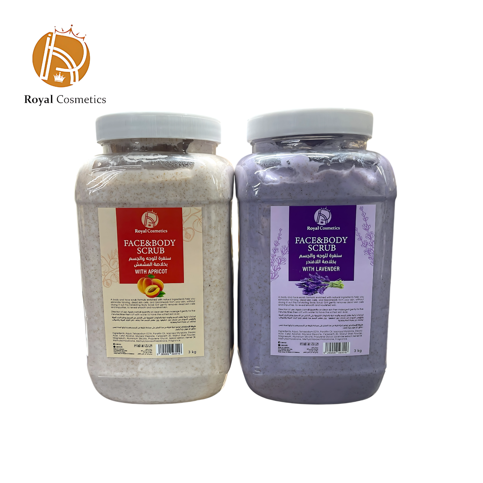 Royal Cosmetics Face and Body Scrub