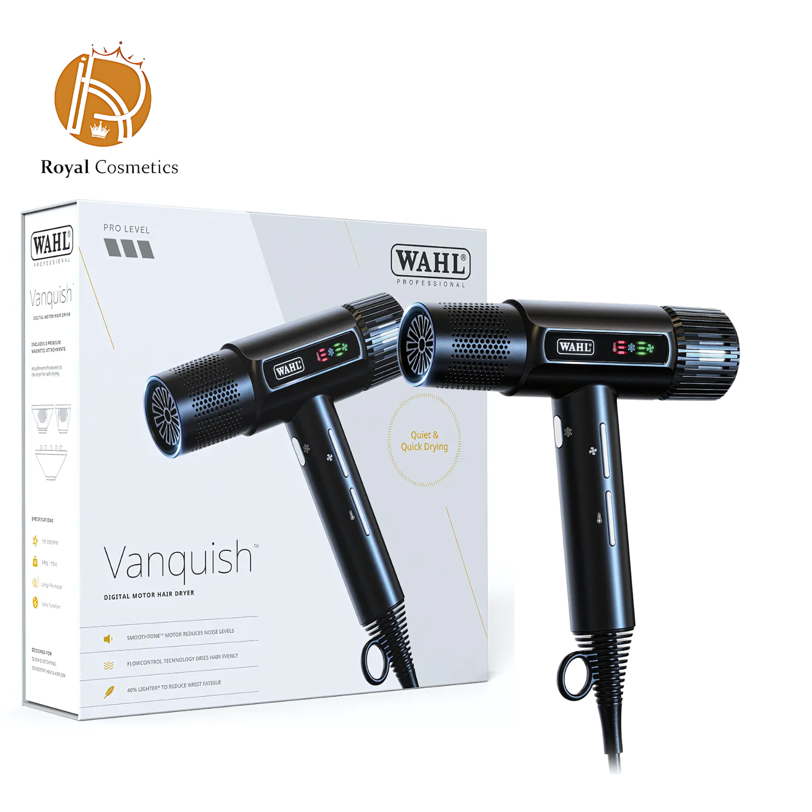 Wahl Vanquish Digital Motor Hair Dryer