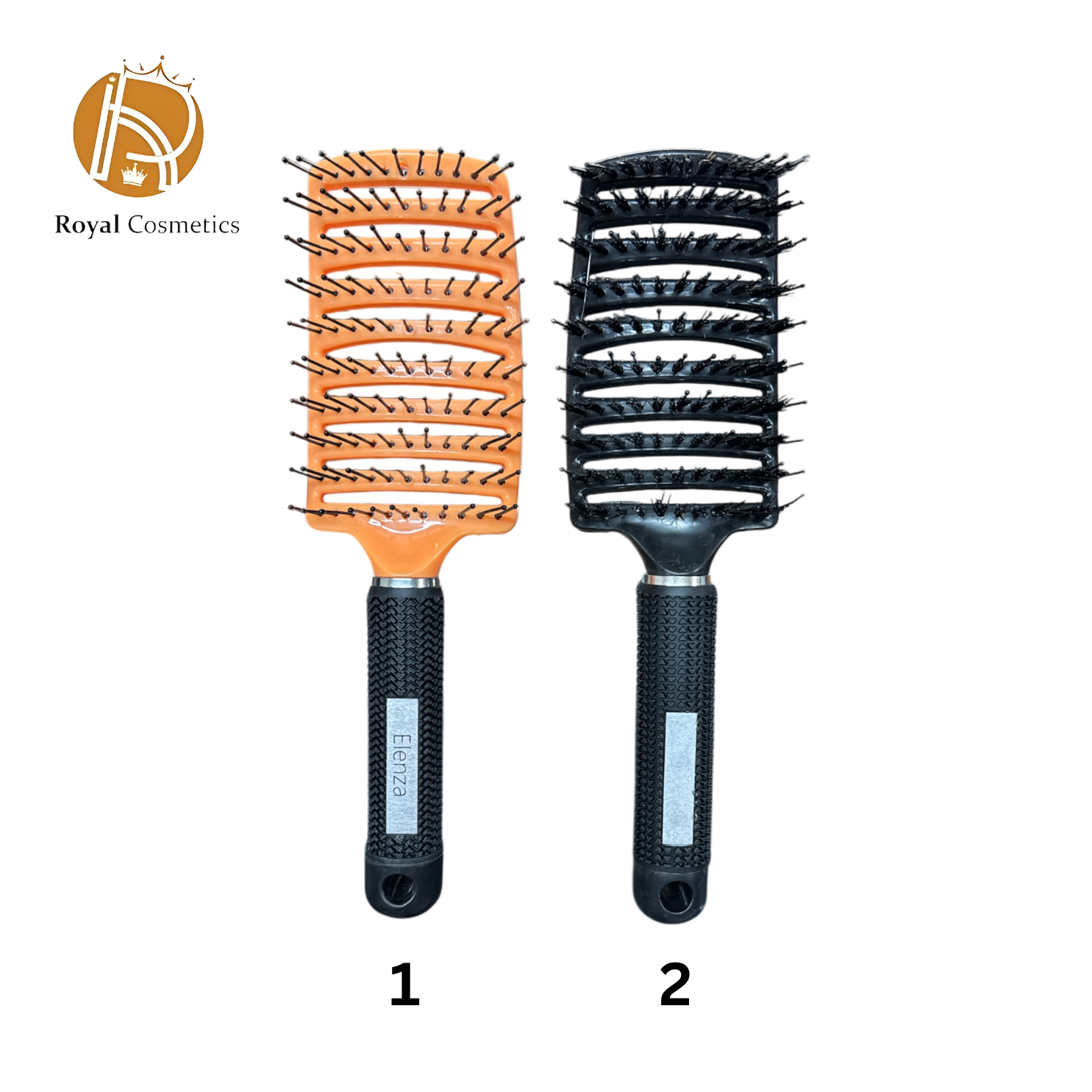 Elenza Hair Brush with ergonomic design and gentle bristles, perfect for detangling and styling all hair types