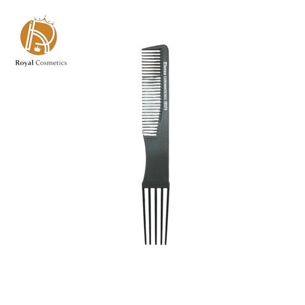 Elenza Hair Comb with ergonomic design and smooth teeth for gentle, effective detangling and styling