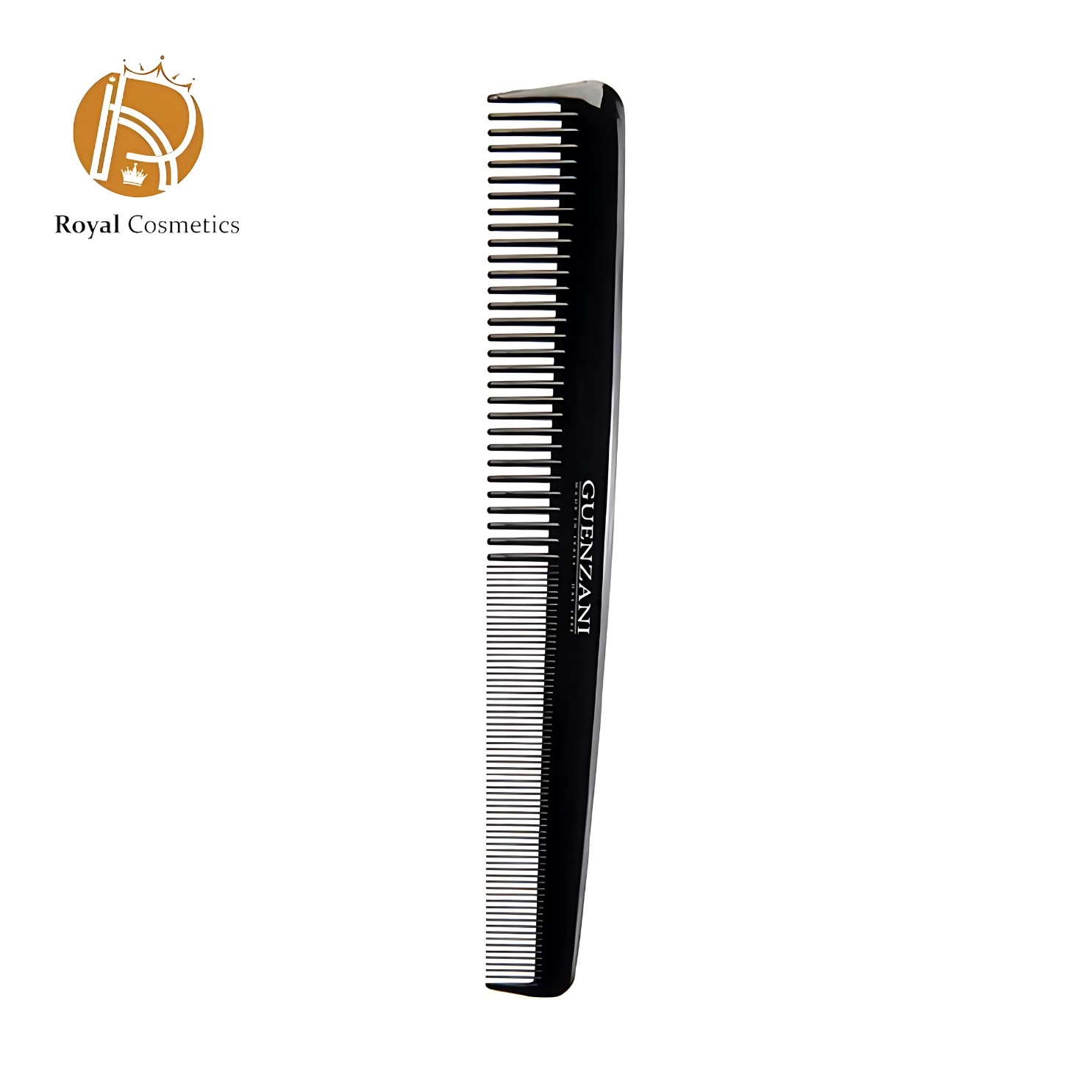 Guenzani 438 Comb crafted from anti-static carbon fiber, ideal for smooth and irritation-free hairstyling