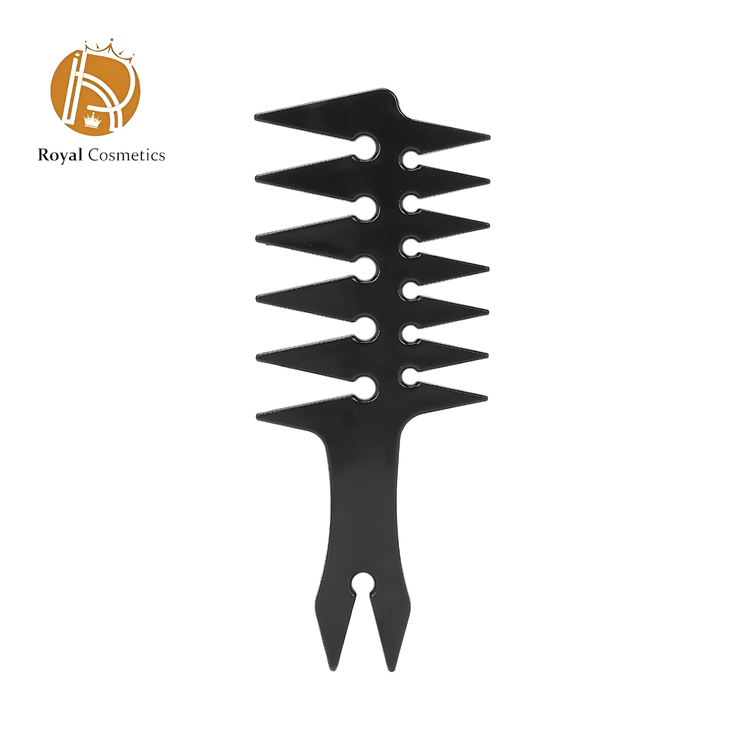 ONGBA Hair Comb Wide tooth hair comb with a rounded design for gentle detangling and styling, crafted from durable ABS material