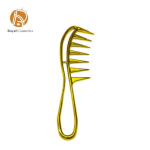 Barber Brush and Comb Gold