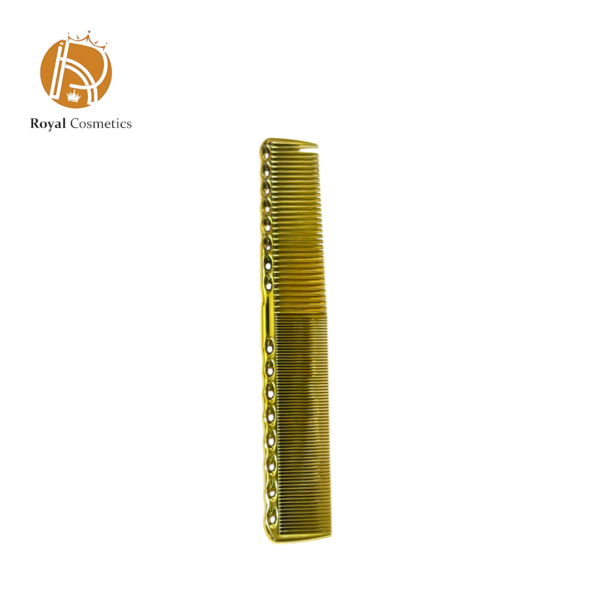 Barber Brush and Comb Gold