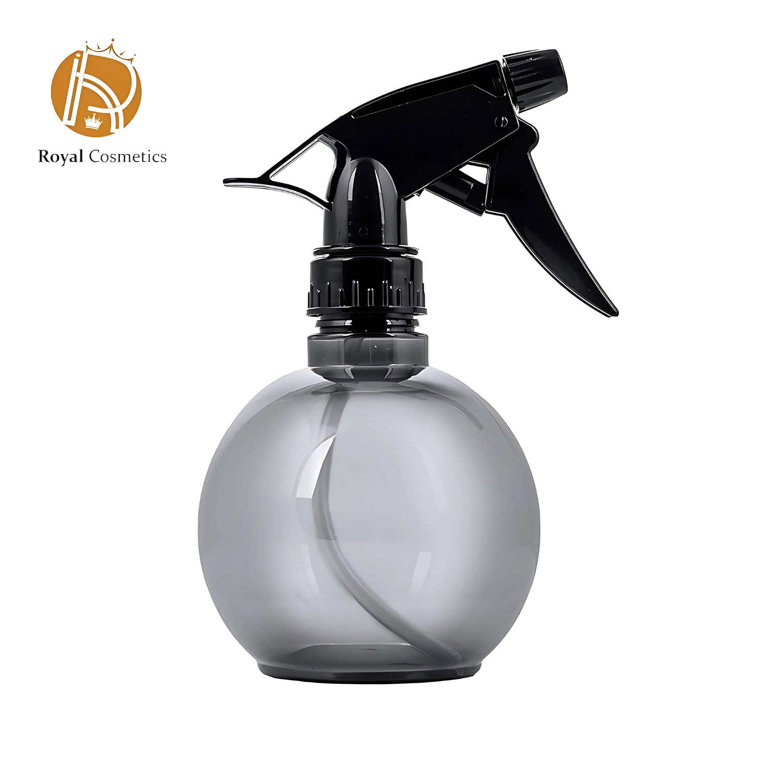 Round spray bottle ball with an ergonomic design, adjustable nozzle, and 350ml capacity, ideal for professional and home use