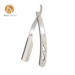 JOLLY SUPERMART Stainless Steel Folding Razor Combo for men with soft steel handle and replaceable blades