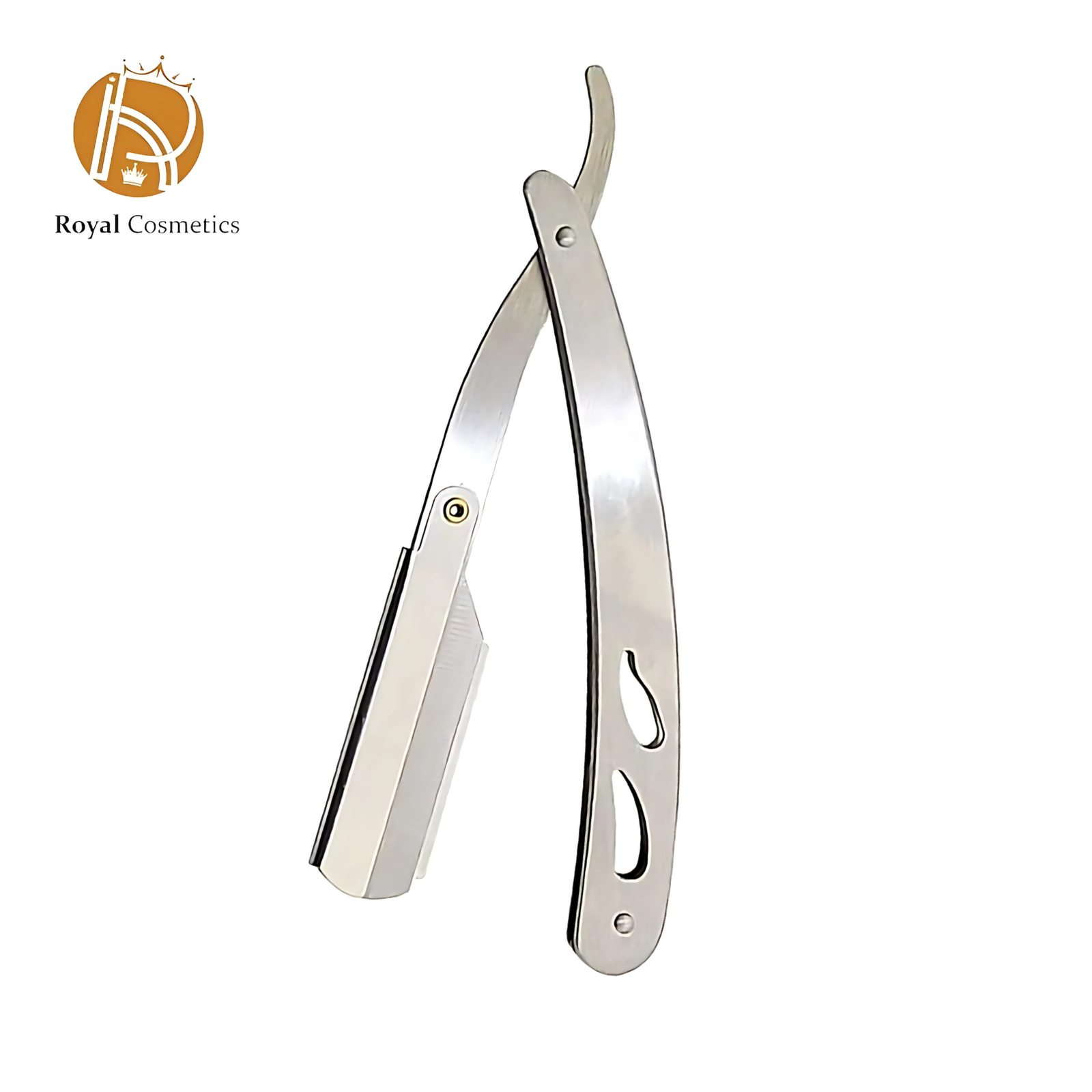 JOLLY SUPERMART Stainless Steel Folding Razor Combo for men with soft steel handle and replaceable blades