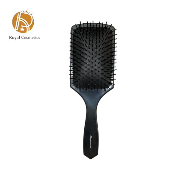 Superior hair brush for long hair, ideal for detangling and styling